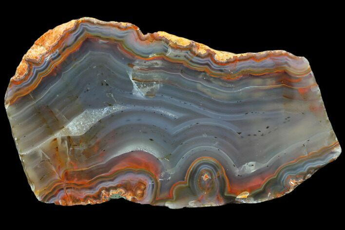 Polished Condor Agate Slab - Argentina #79459